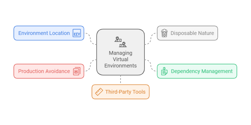 Guide to implement python virtual environments