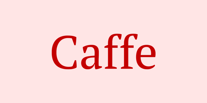 caffed