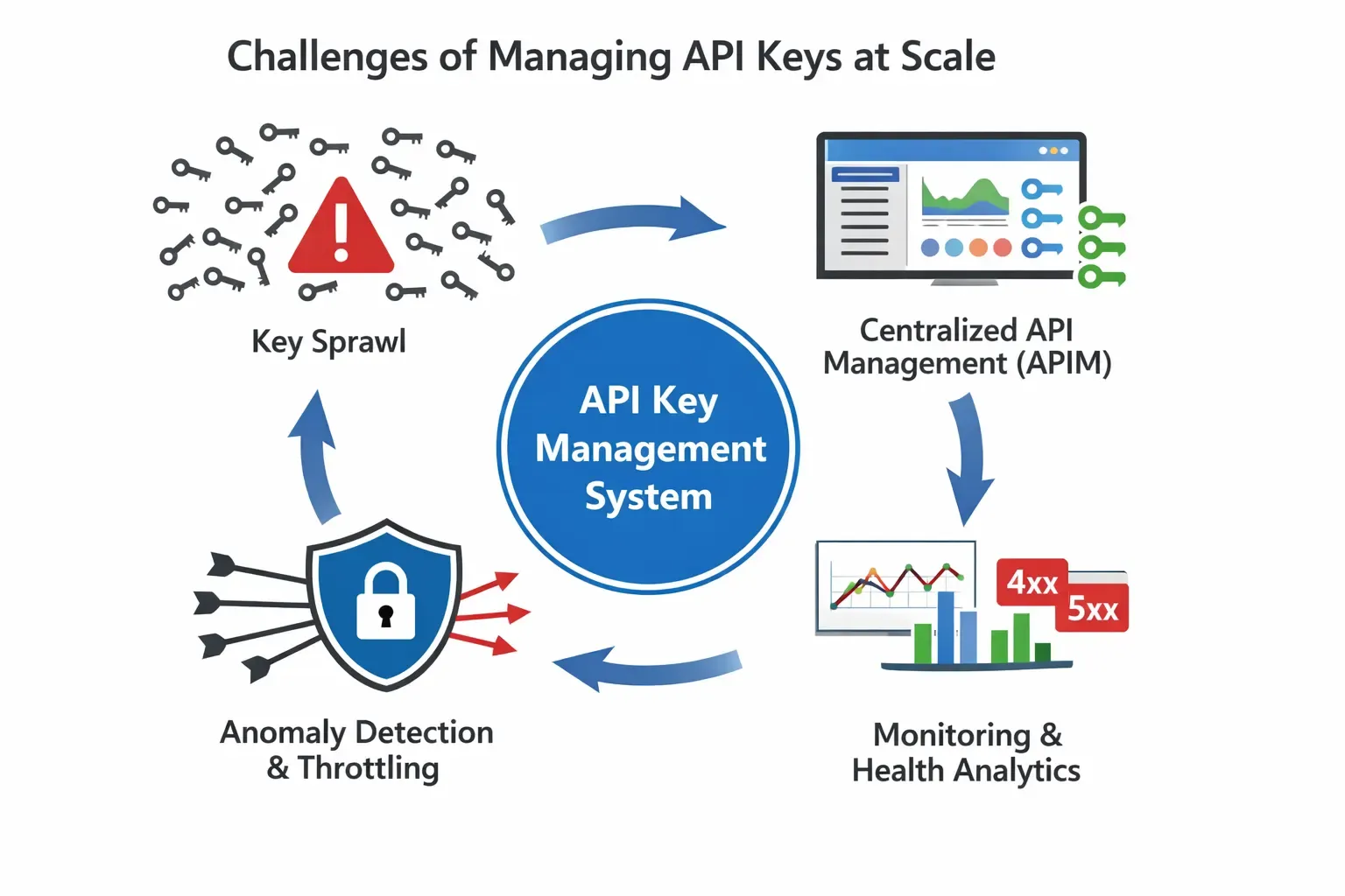 challenges of API-key