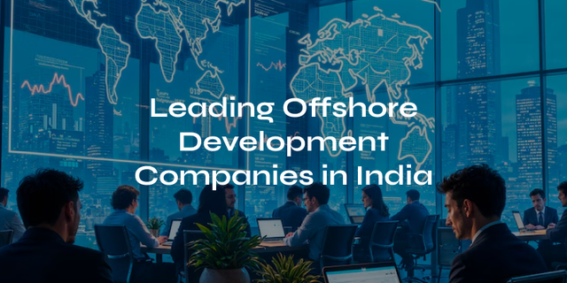 a banner image for a blogs that lists under top Offshore Development Companies in India
