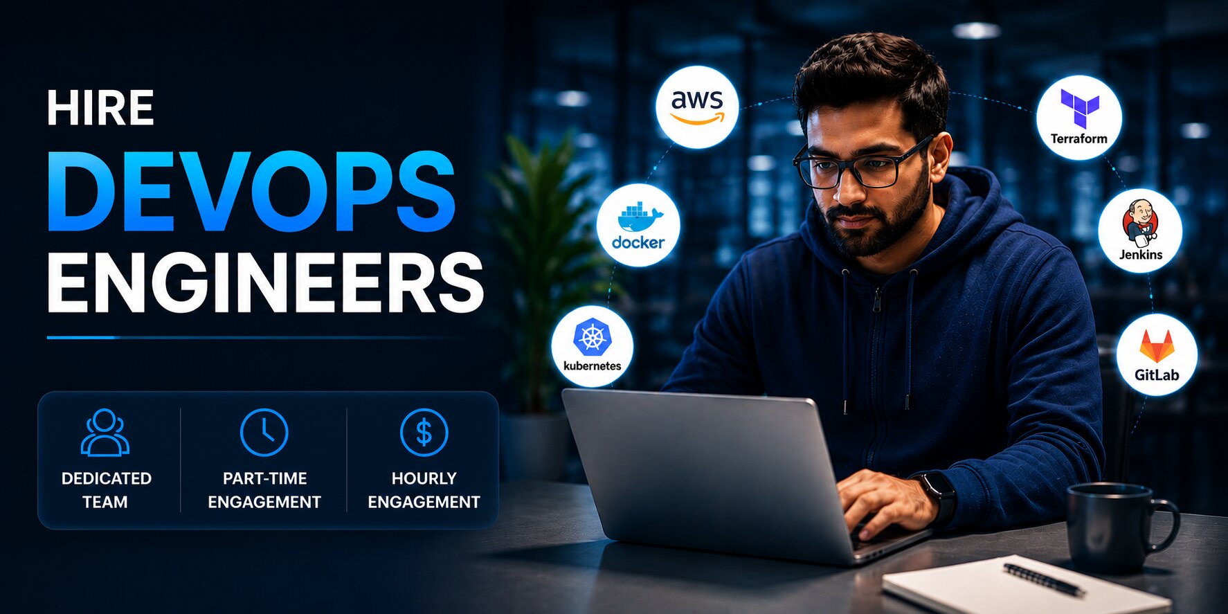 Hire DevOps Engineers | Dedicated, Part-Time or Hourly