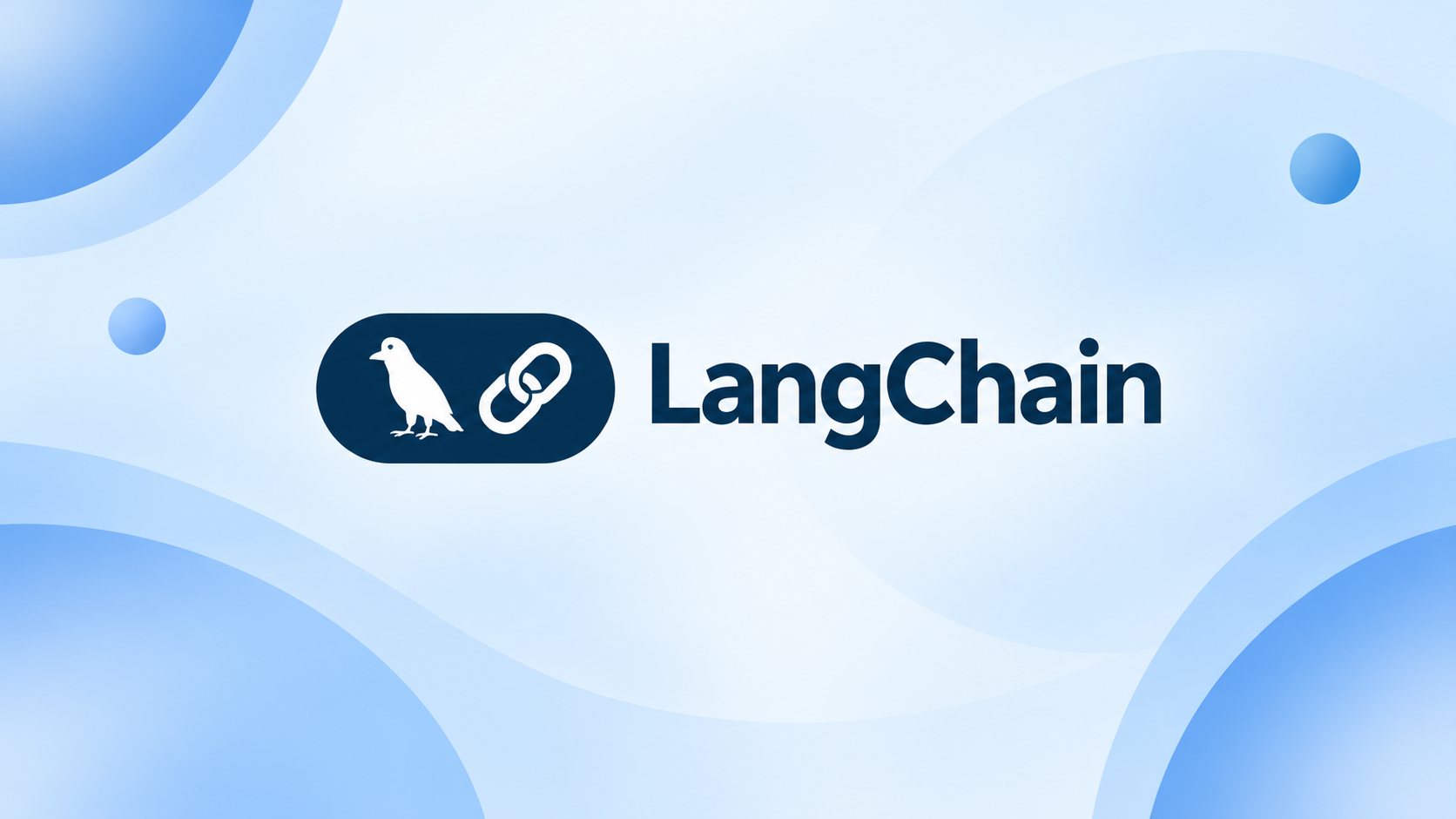 LangChain illustration representing LLM workflows, retrieval, tools, and application orchestration