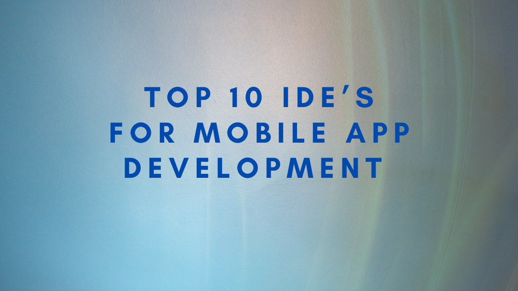 mobile app ide's-cover