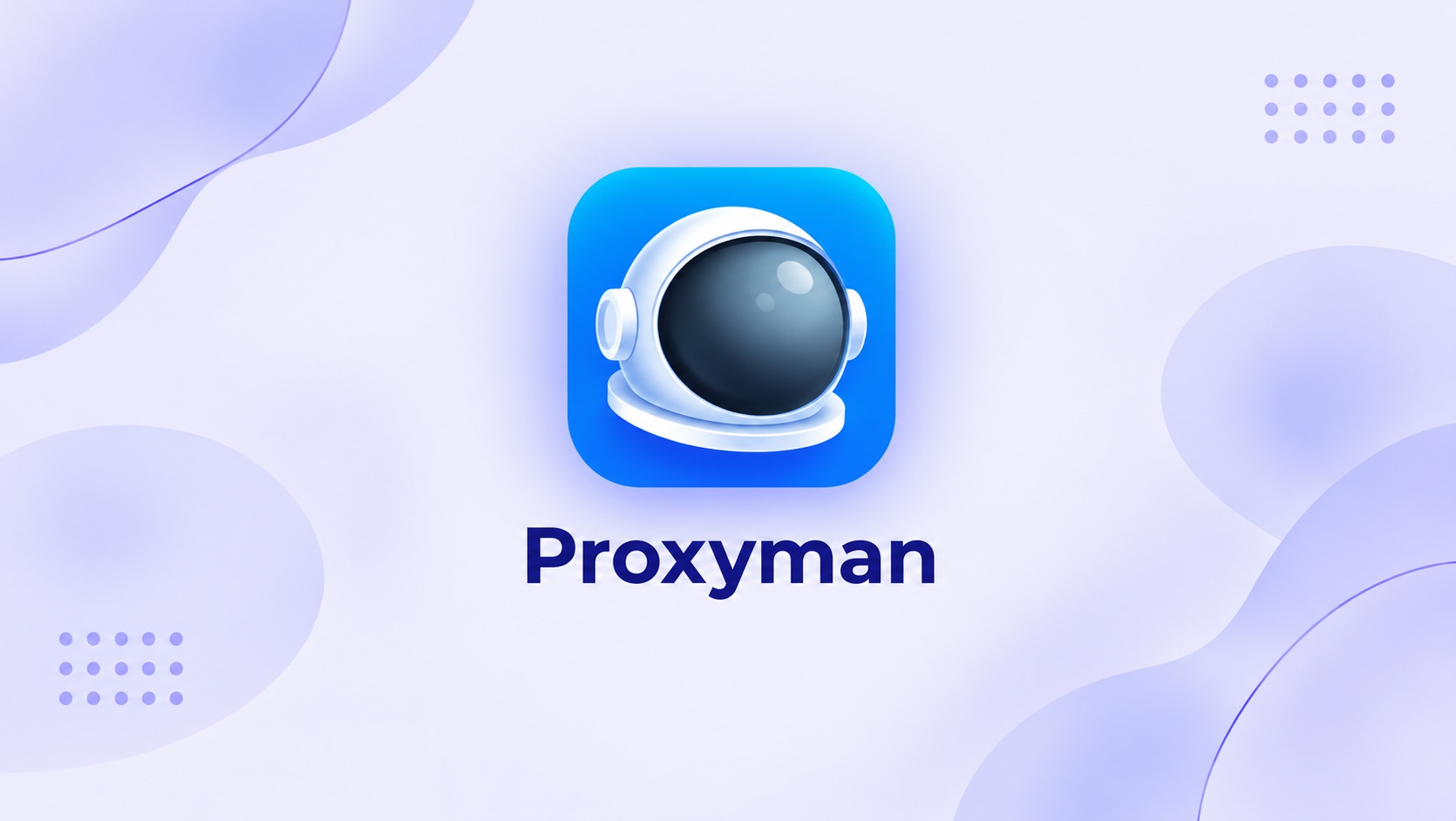 Proxyman Astronaut App Icon Banner
