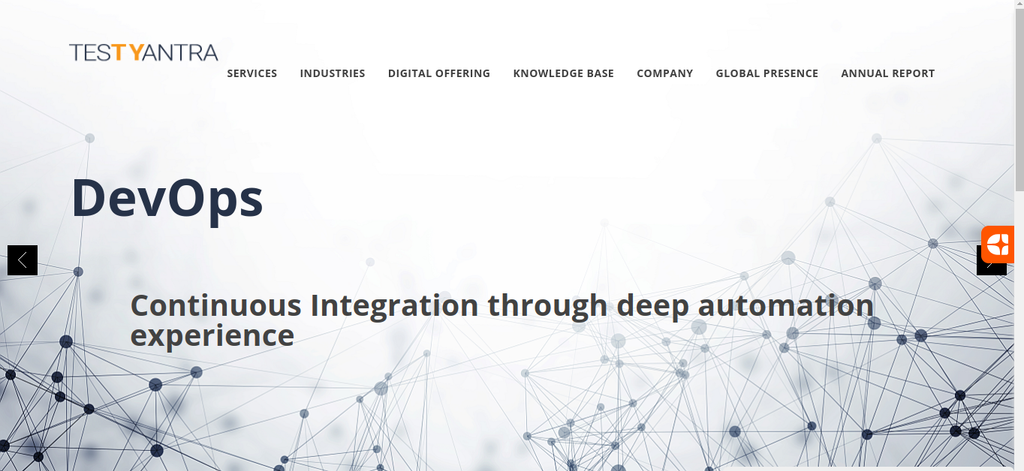 a snapshot of the company mentioned under the list of top software testing companies from India